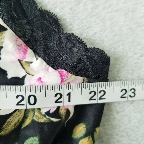 Torrid Satin Babydoll Y2K Lace Trim Floral Slip Dress Fairy Grunge Whimsigoth 2X - Picture 11 of 11